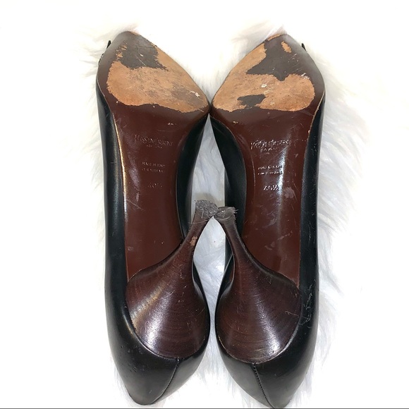 YSL - Yves Saint Laurent Rive Gauche Tassel Luxury Leather Pump - Picture 10 of 12